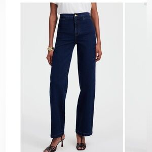 Madewell Emmett Wide Leg Denim Jeans Size 28